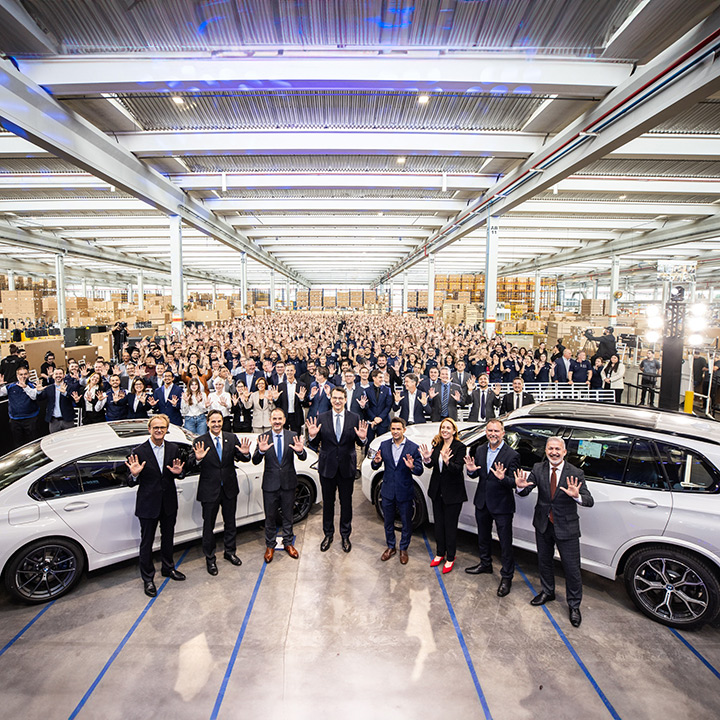 Celebrations at the Araquari plant to mark the plant's 10th anniversary