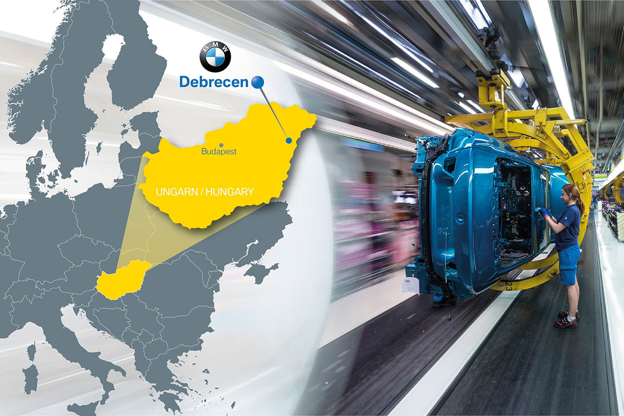 2020 tavaszán megkezdődik Debrecenben a BMW Group gyárának építése.
