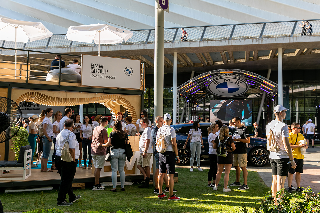 Nearly 120,000 people got a glimpse of the future at Campus Festival thanks to BMW Group Plant Debrecen.