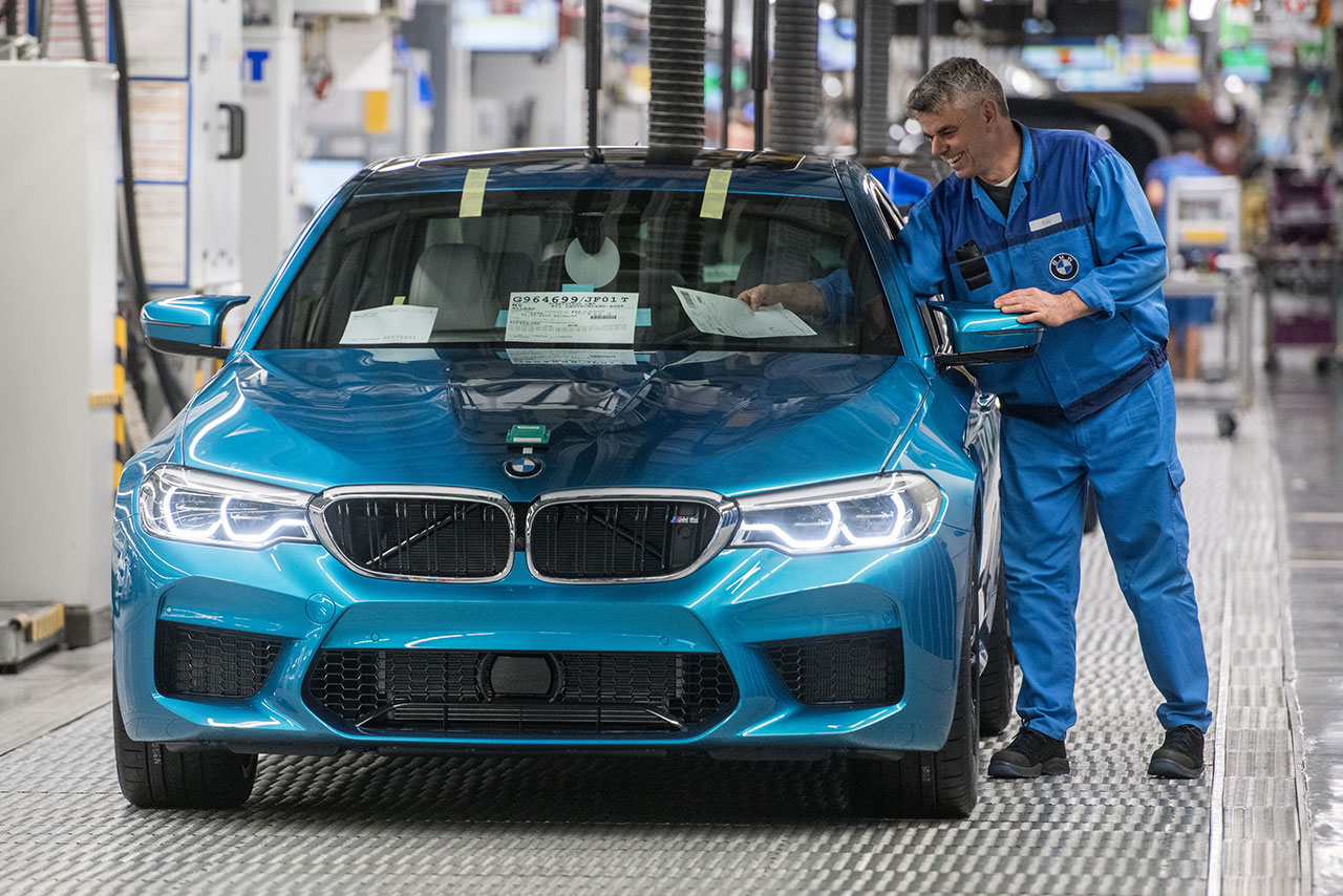 Produktionsstart des neuen BMW M5.