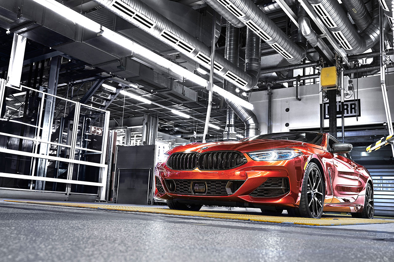Produktionsstart des neuen BMW 8<span class="grp-lowercase">er</span> Coupé.