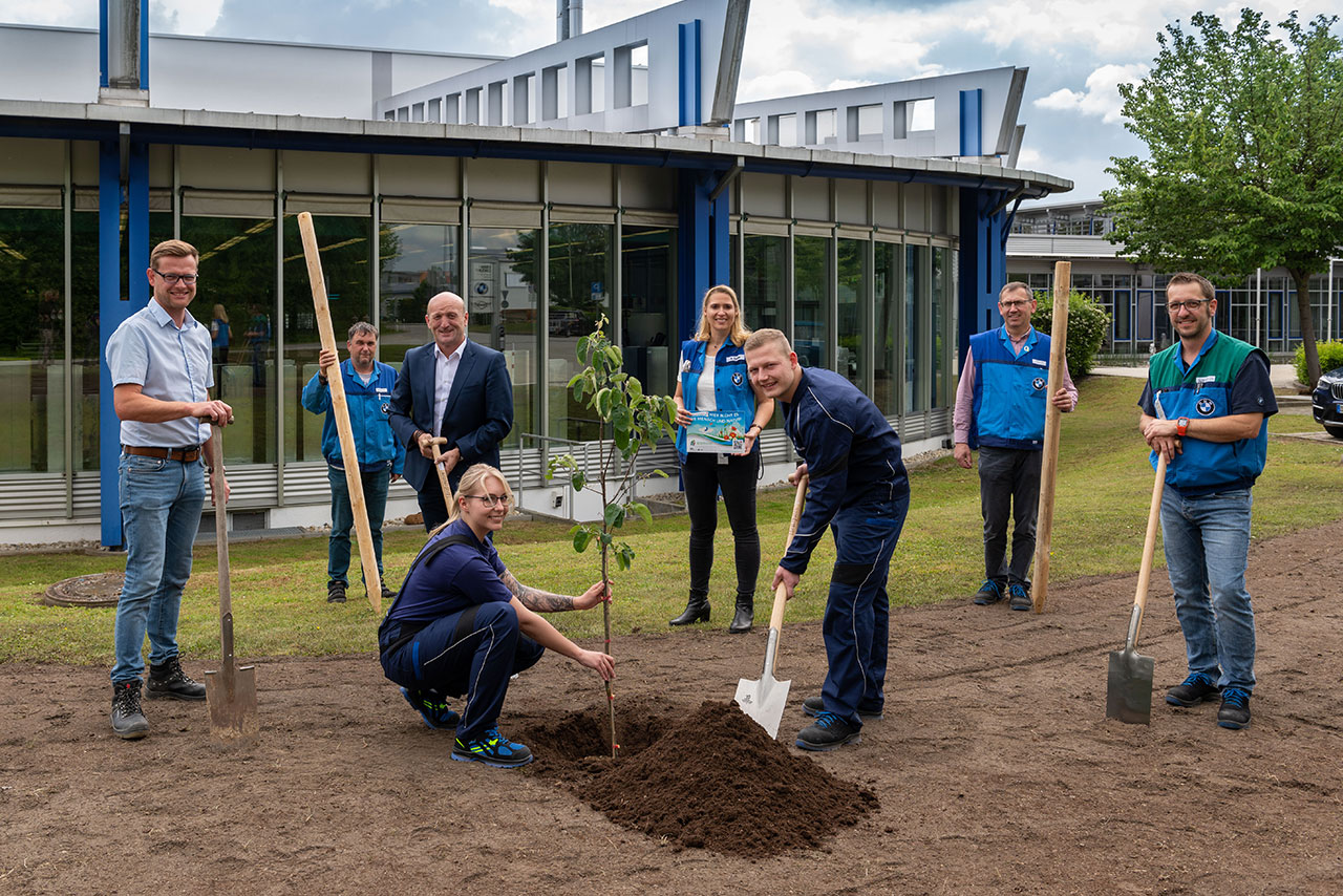 Für eine reiche Flora und Fauna: Förderung der Biodiversität im BMW Group Werk Dingolfing.