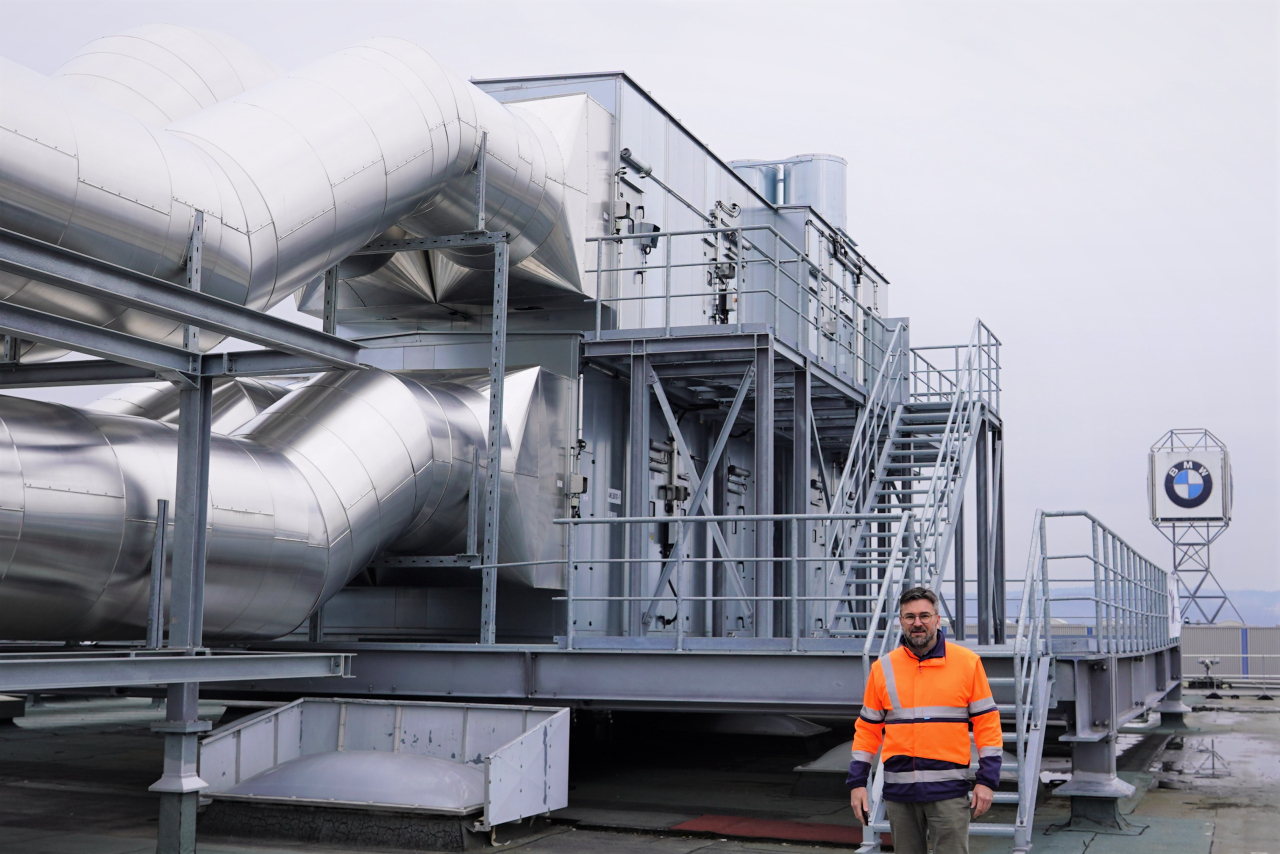 BMW Group Werk Dingolfing setzt auf energieeffiziente Klima- und Lüftungstechnik.