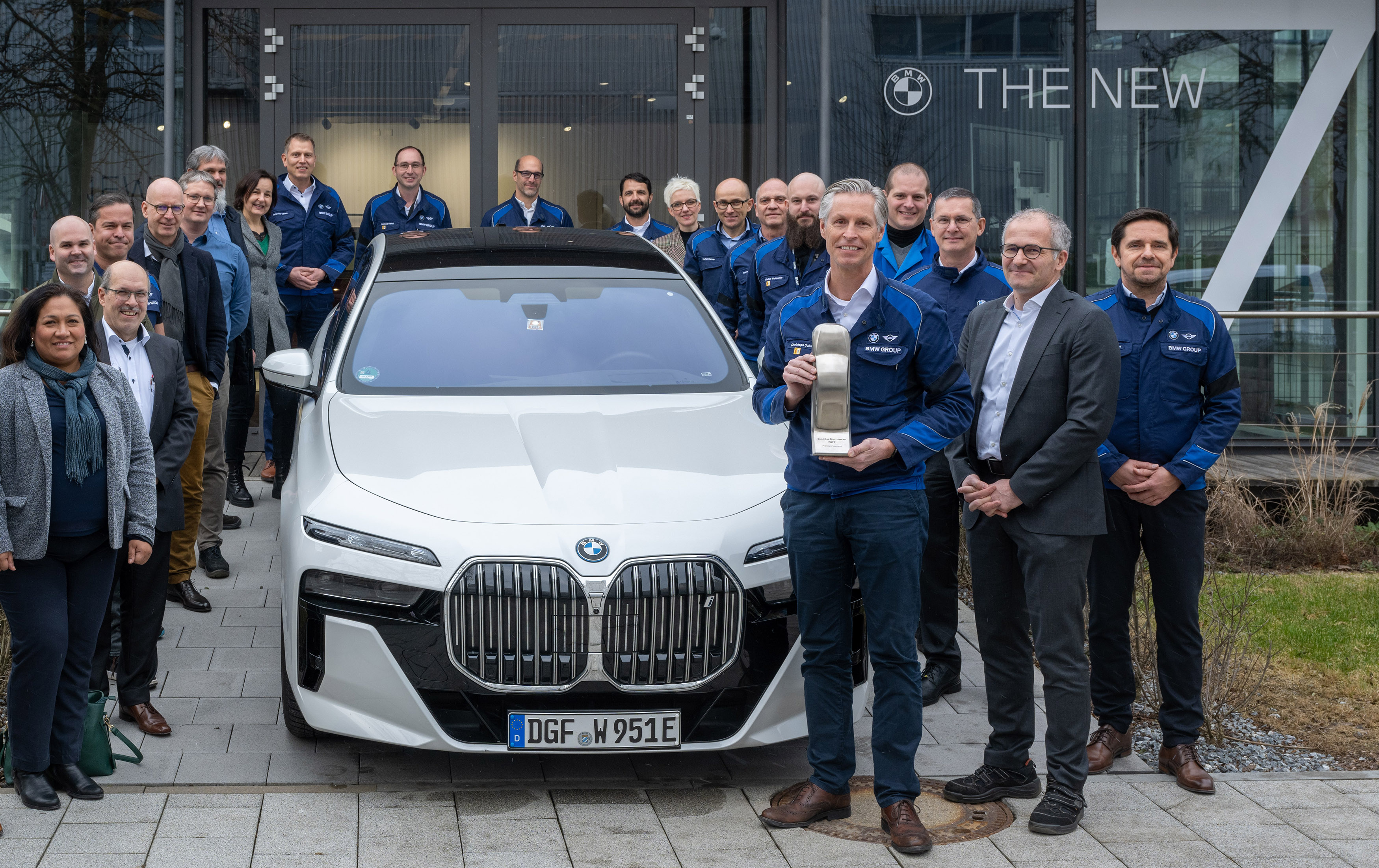 Siegesserie fortgesetzt: „EuroCarBody Award“ geht an BMW 7er aus Dingolfing