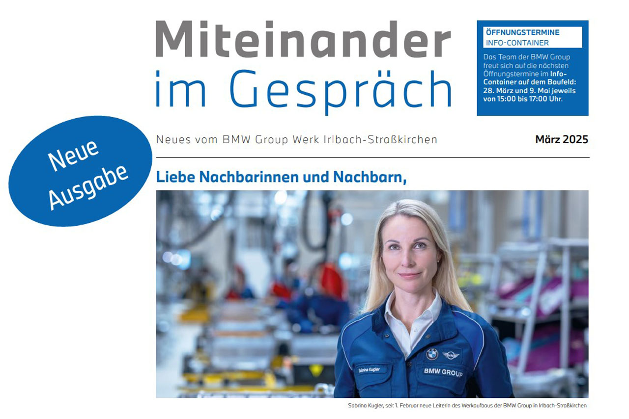 Neue Ausgabe von „Miteinander im Gespräch“.