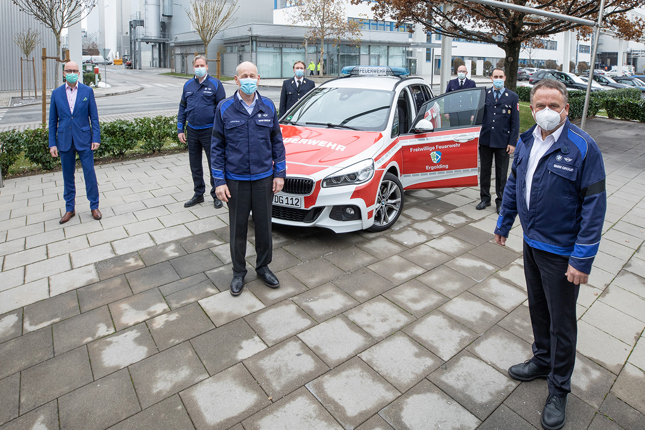 Neues Kommandofahrzeug für die Freiwillige Feuerwehr Ergolding