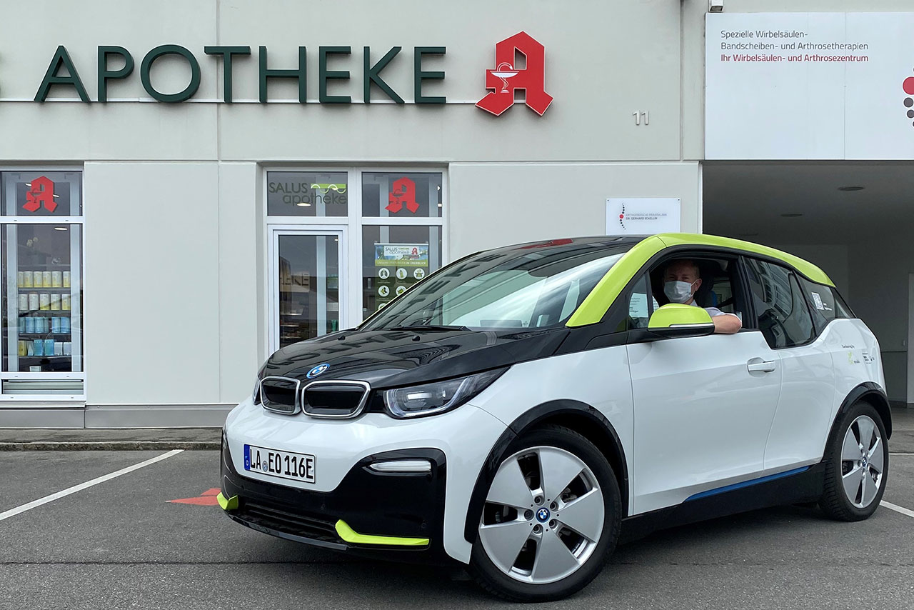 Mobilität für einen guten Zweck: BMW Group Werk Landshut stellt Car-Sharing Autos kostenlos bereit.