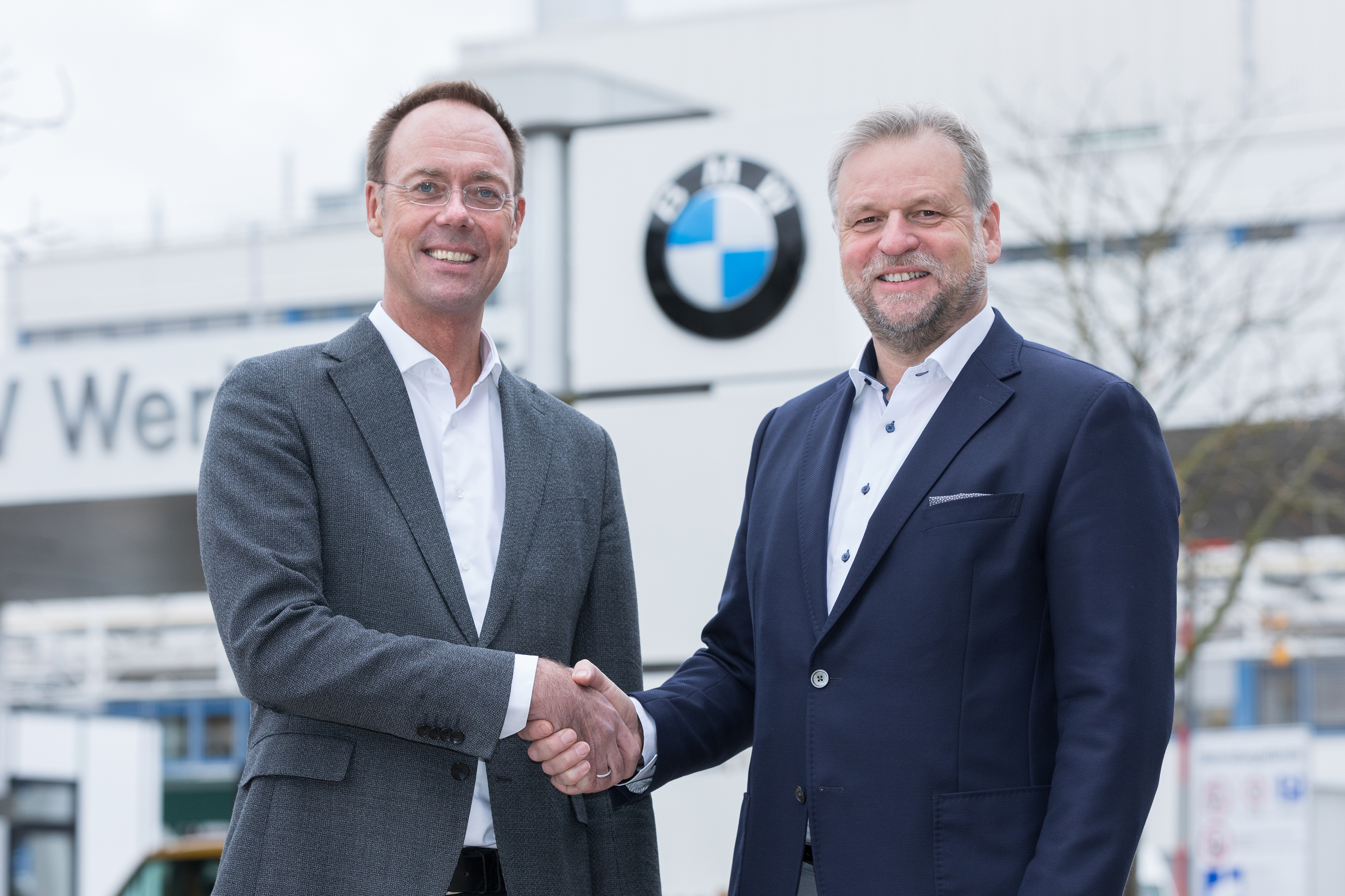 Neue Spitze im BMW Group Werk Landshut:  Stefan Kasperowski übergibt an Thomas Thym.