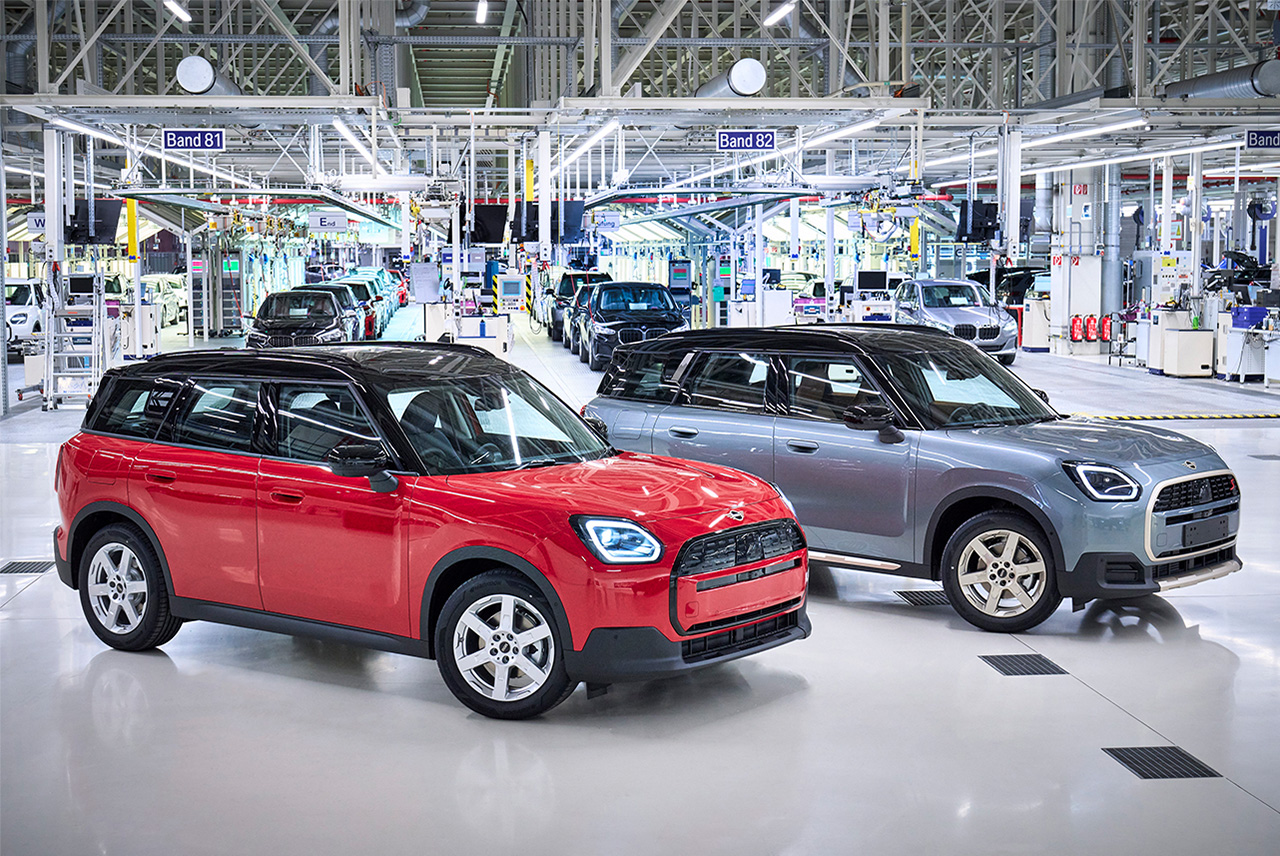 Produktionsstart des MINI Countryman Electric im BMW Group Werk Leipzig.