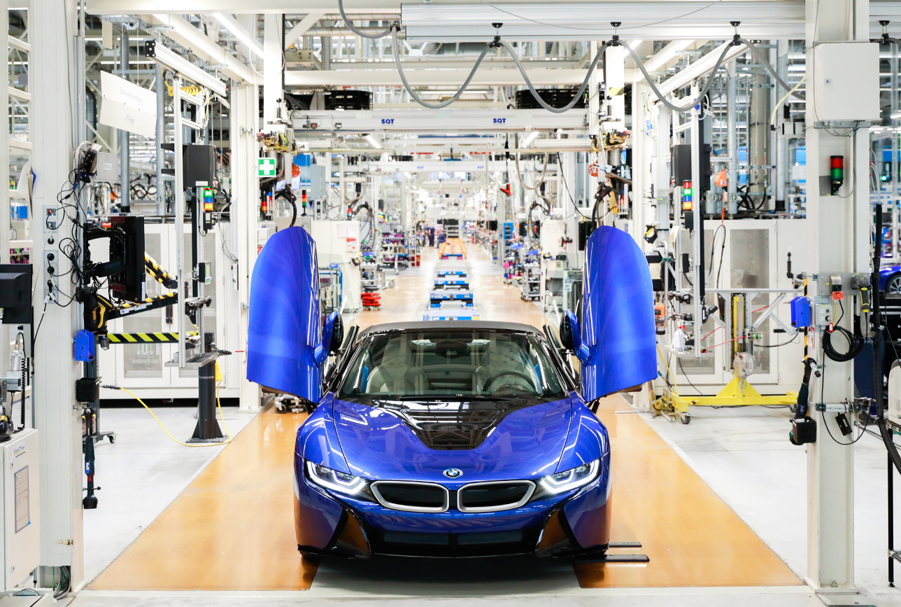 BMW Group Werk Leipzig beendet Produktion des BMW <span class="grp-lowercase">i</span>8.