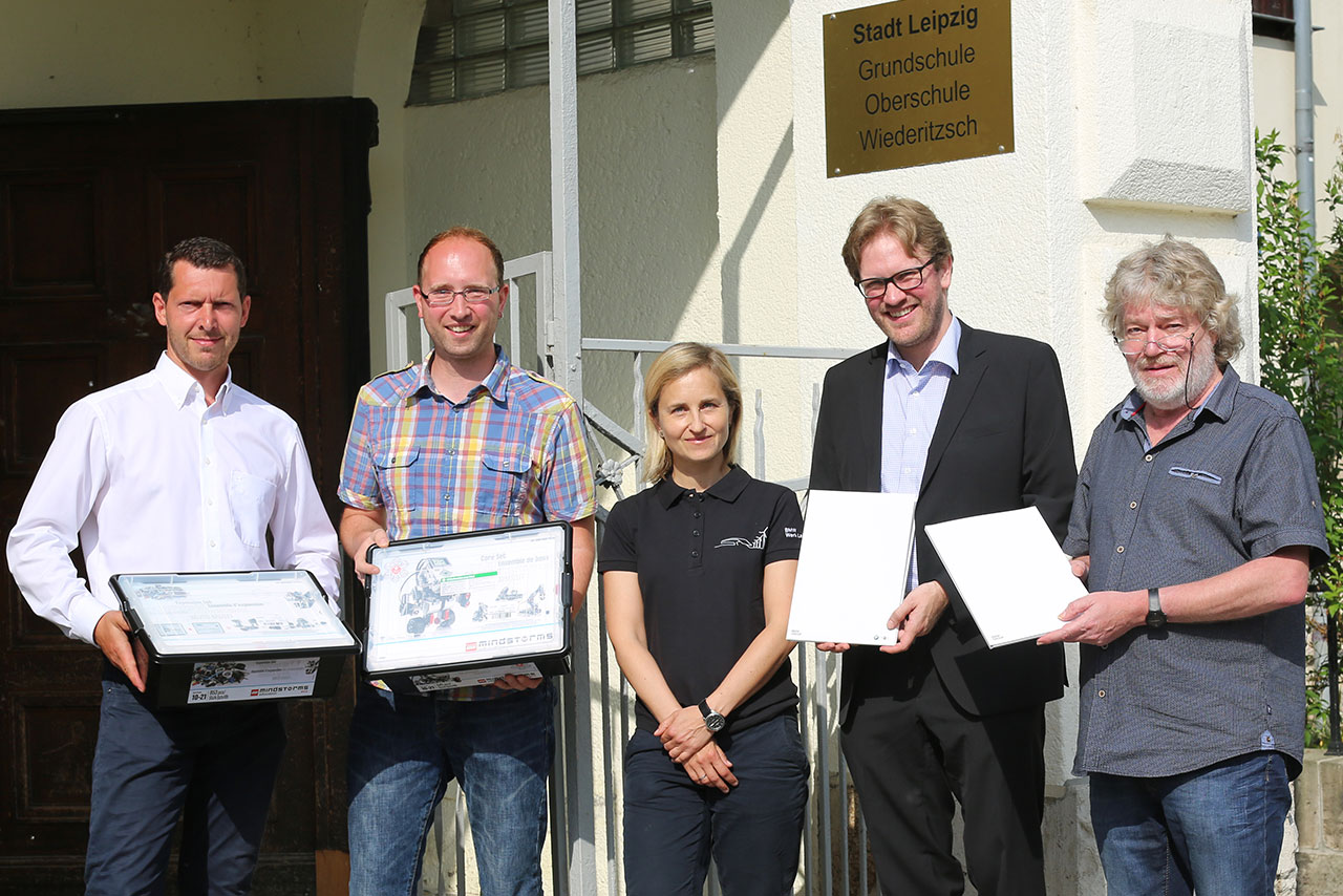 Roboter für Schule in Wiederitzsch.