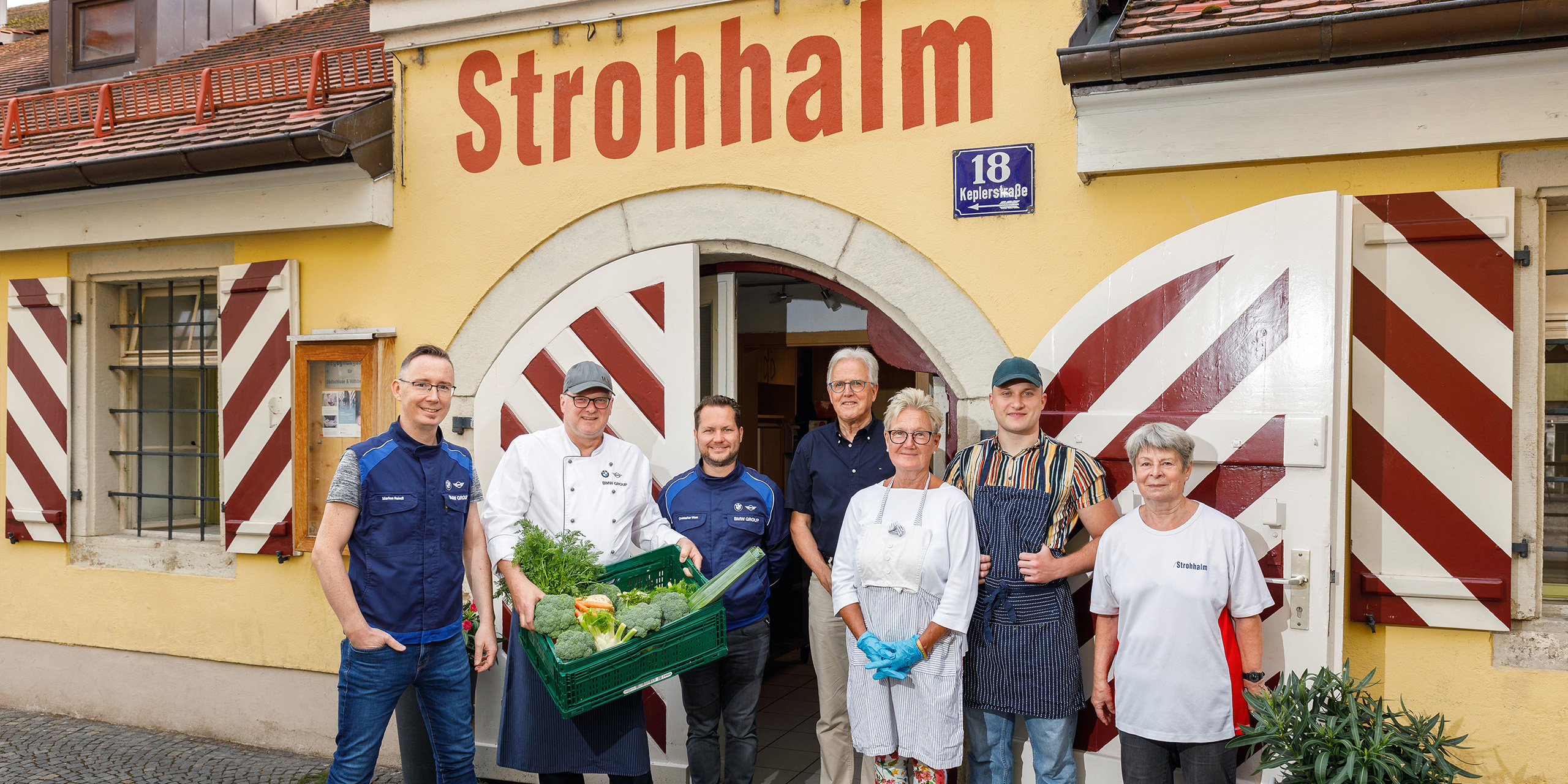 Kooperation mit Strohhalm e.V. und Tafel Regensburg e.V.
