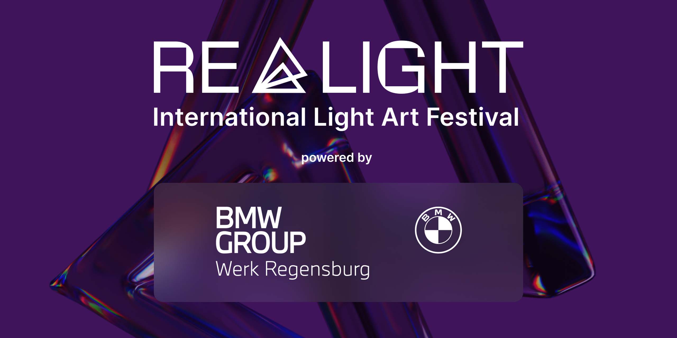 Kultur für alle – BMW Group Werk Regensburg fördert neues Lichtkunstfestival RE.LIGHT