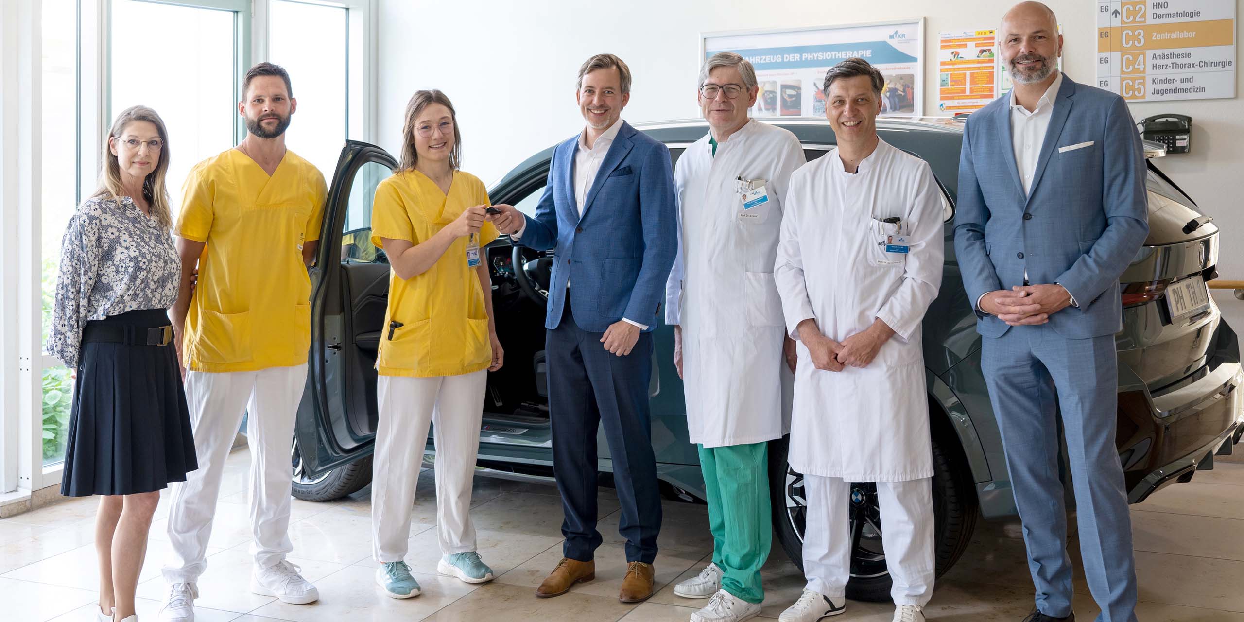 Ein neues Therapiecar für das Universitätsklinikum
