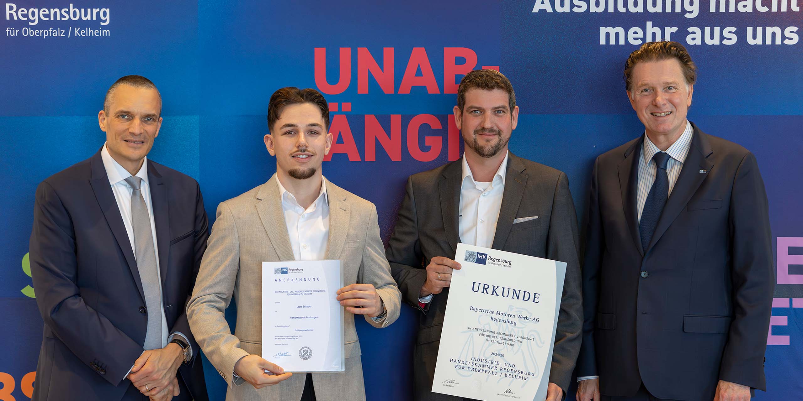 Ostbayerns Beste: BMW Azubi brilliert