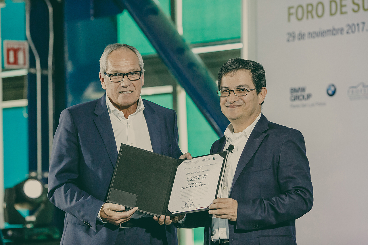 BMW Group Plant San Luis Potosi joins the National Environmental Audit Program.