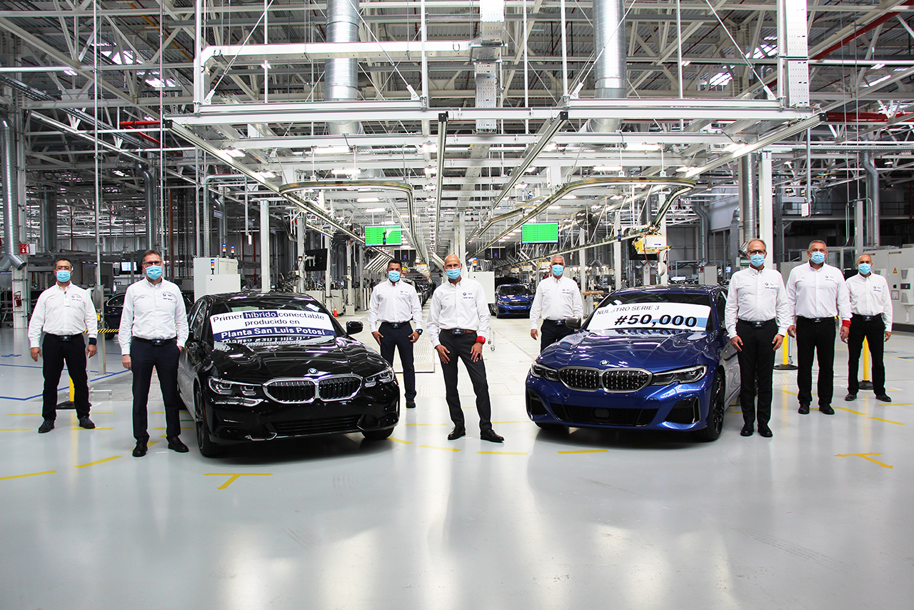Construimos 50 mil BMW Serie 3, e iniciamos producción de Híbridos Conectables.