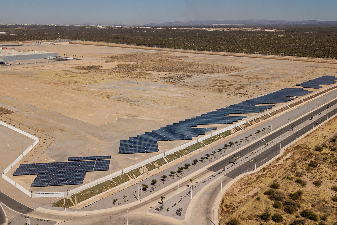 Plant San Luis Potosi is working to be the first BMW Group Production site to achieve CO2 neutrality.