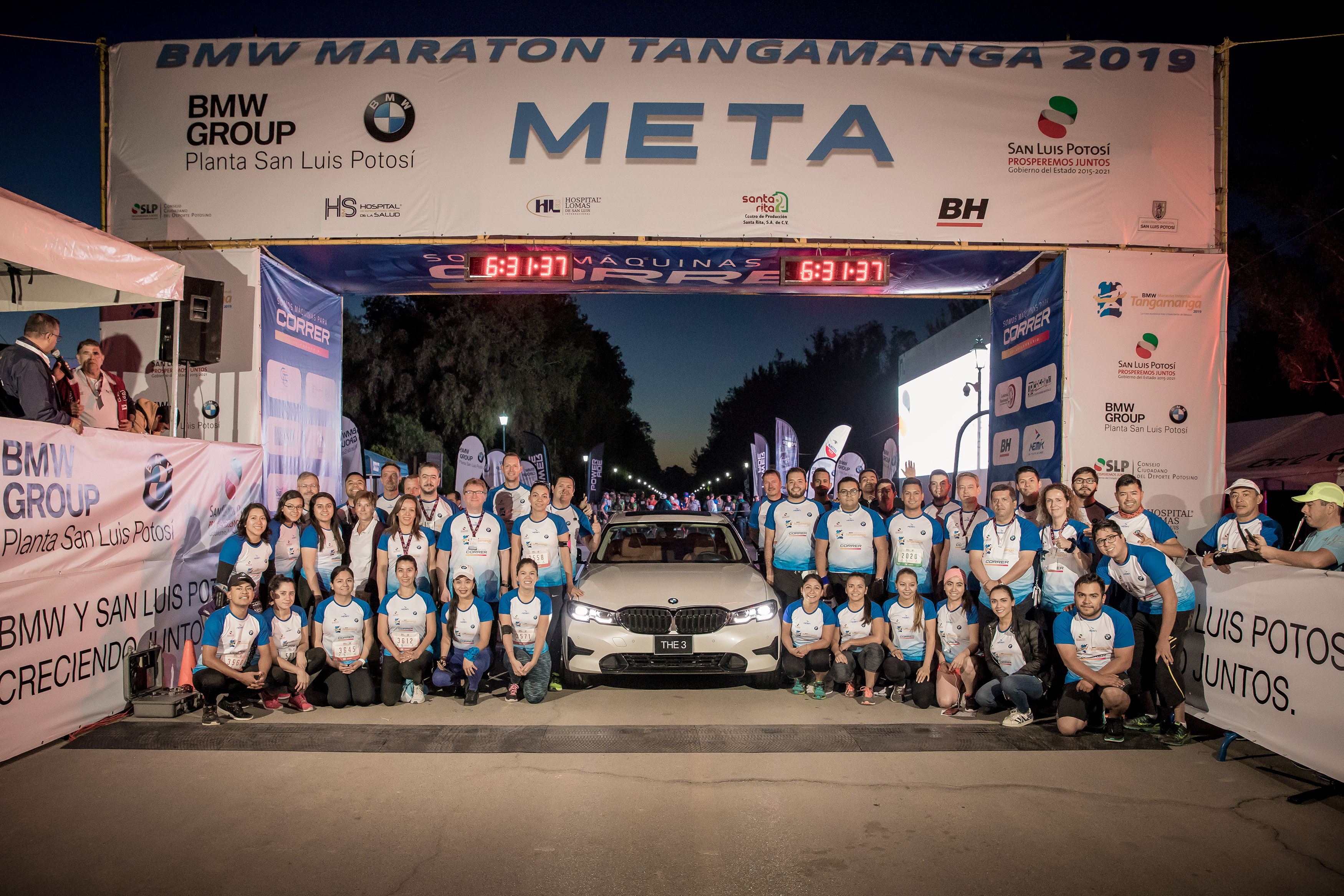 Exitosa participación de BMW Group en la edición XXXV del BMW Maratón Internacional Tangamanga.
