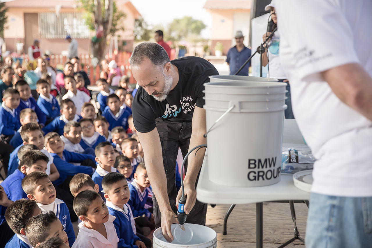 BMW Group provides drinking water to communities in SLP.