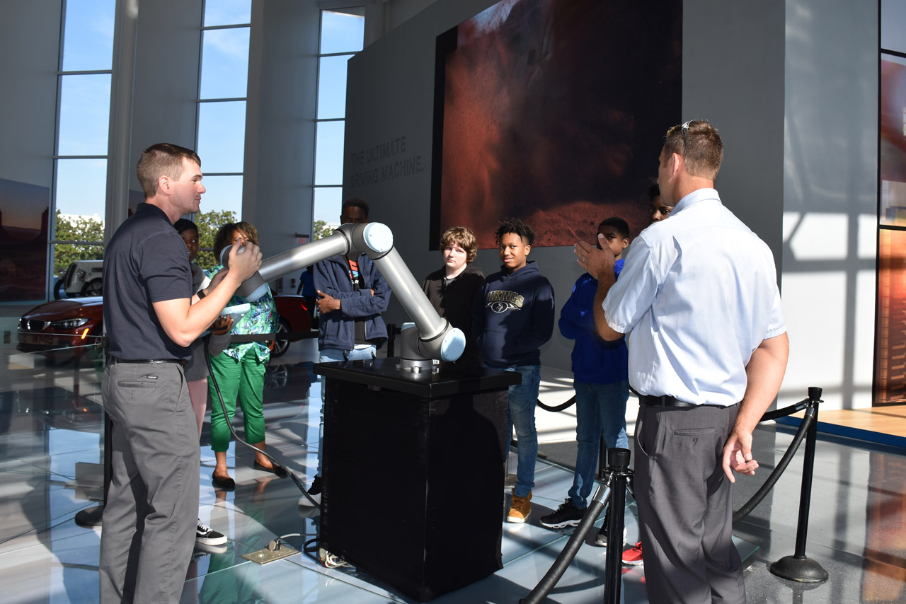 “Driving STEM” at BMW Manufacturing.