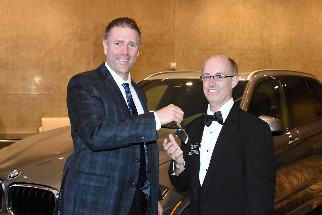 BMW Manufacturing Presents SC Teacher of the Year with 2018 BMW X5.