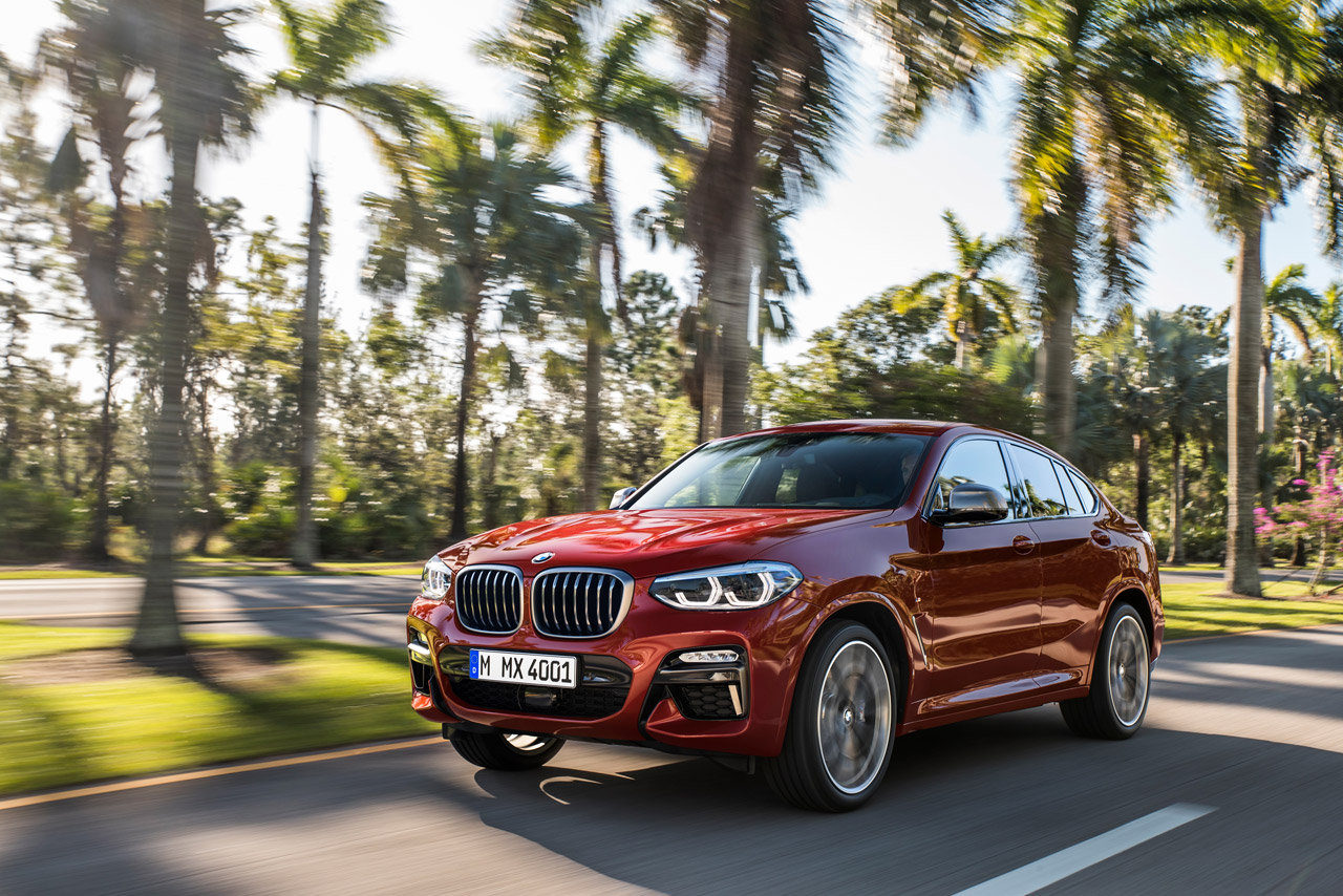 The All-New 2019 BMW X4. The eye-catching athlete.