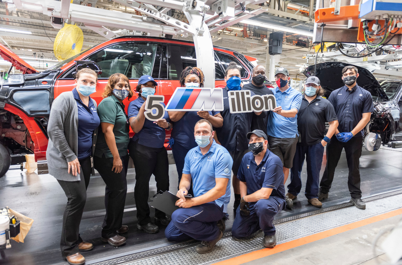 Five Millionth BMW Built in the U.S.