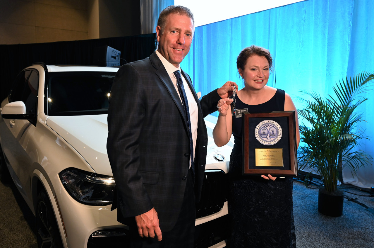 SC Teacher of the Year Receives Keys to 2021 BMW X5.