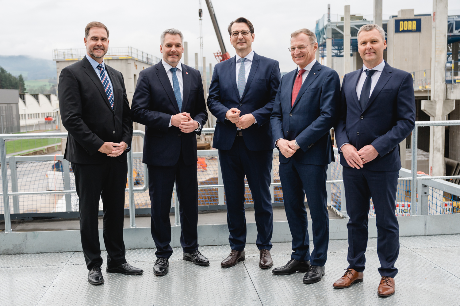 Gipfeltreffen im BMW Group Werk Steyr zur Transformation der Mobilität.