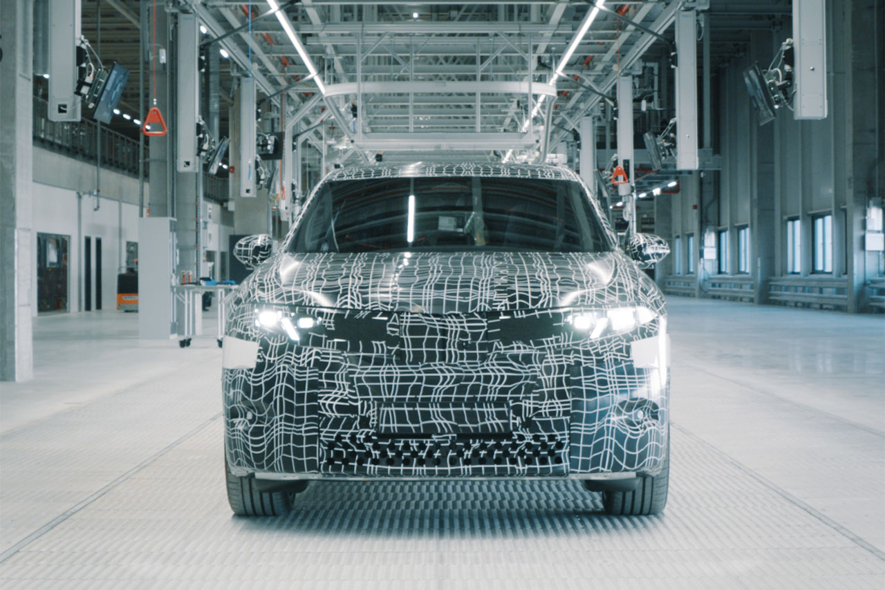 First BMW Neue Klasse vehicles rolls off the production line in BMW Group plant Debrecen..