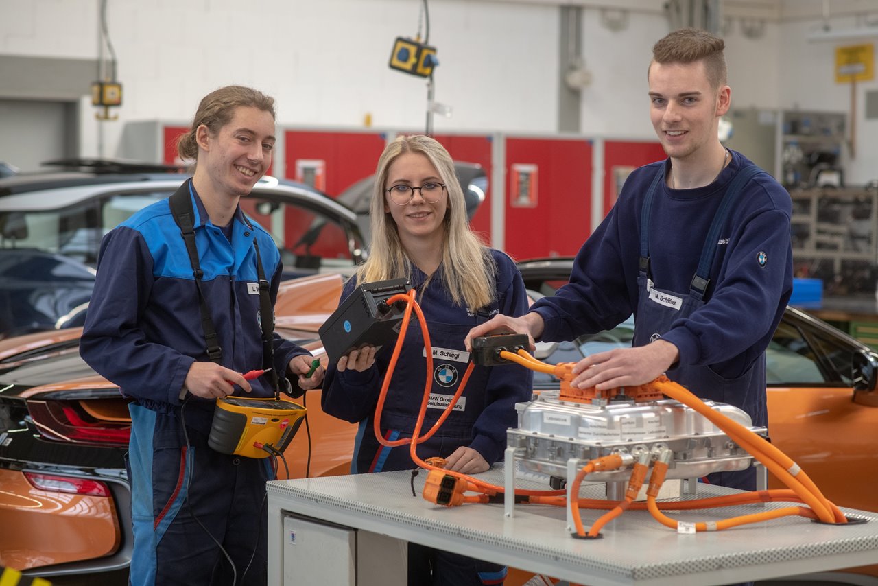 Ausbildung - BMW Group, aufgenommen am 23.01.2019 in Dingolfing.