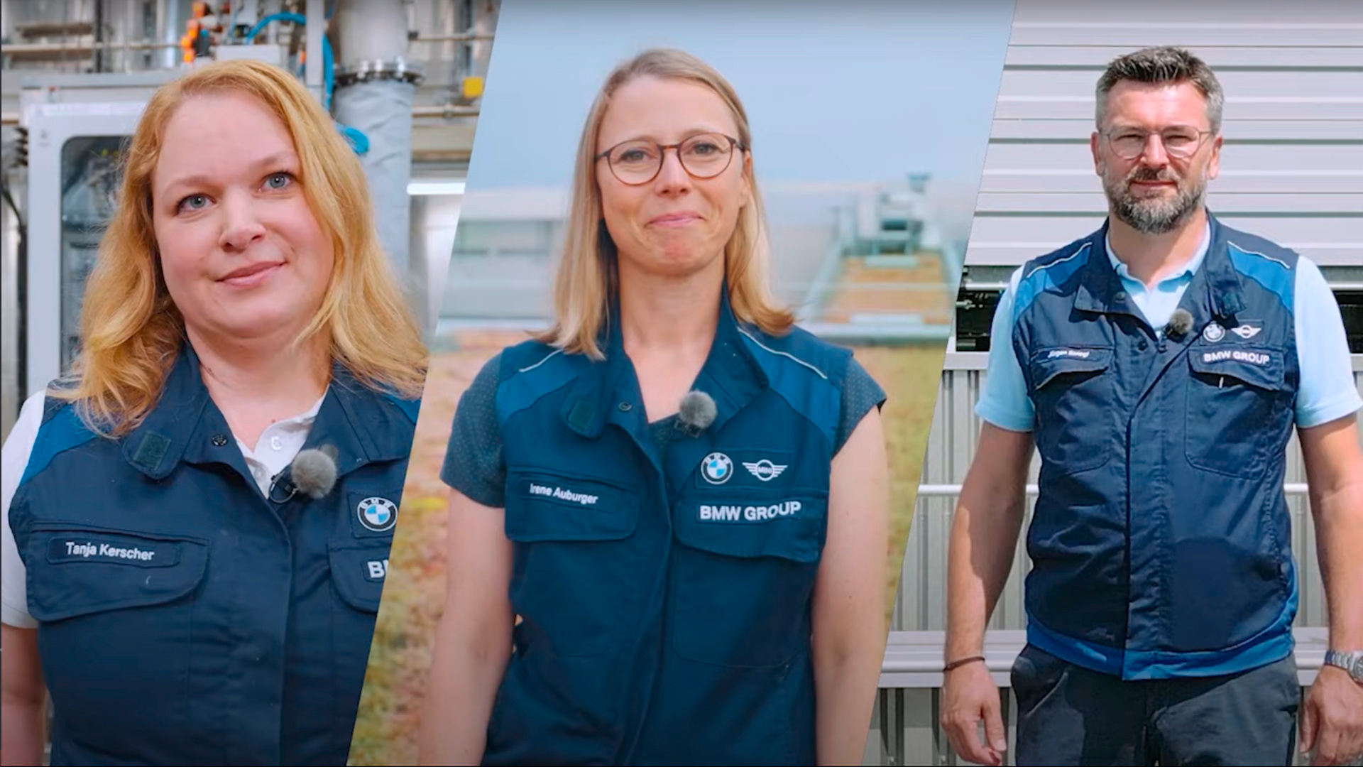 A collage by three BMW Group employees.