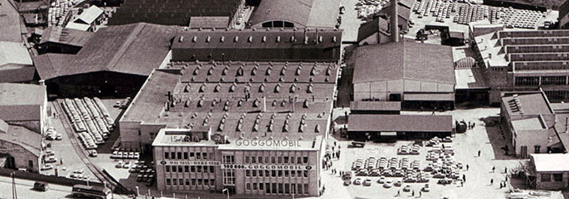  Historical aerial photograph of Goggomobil