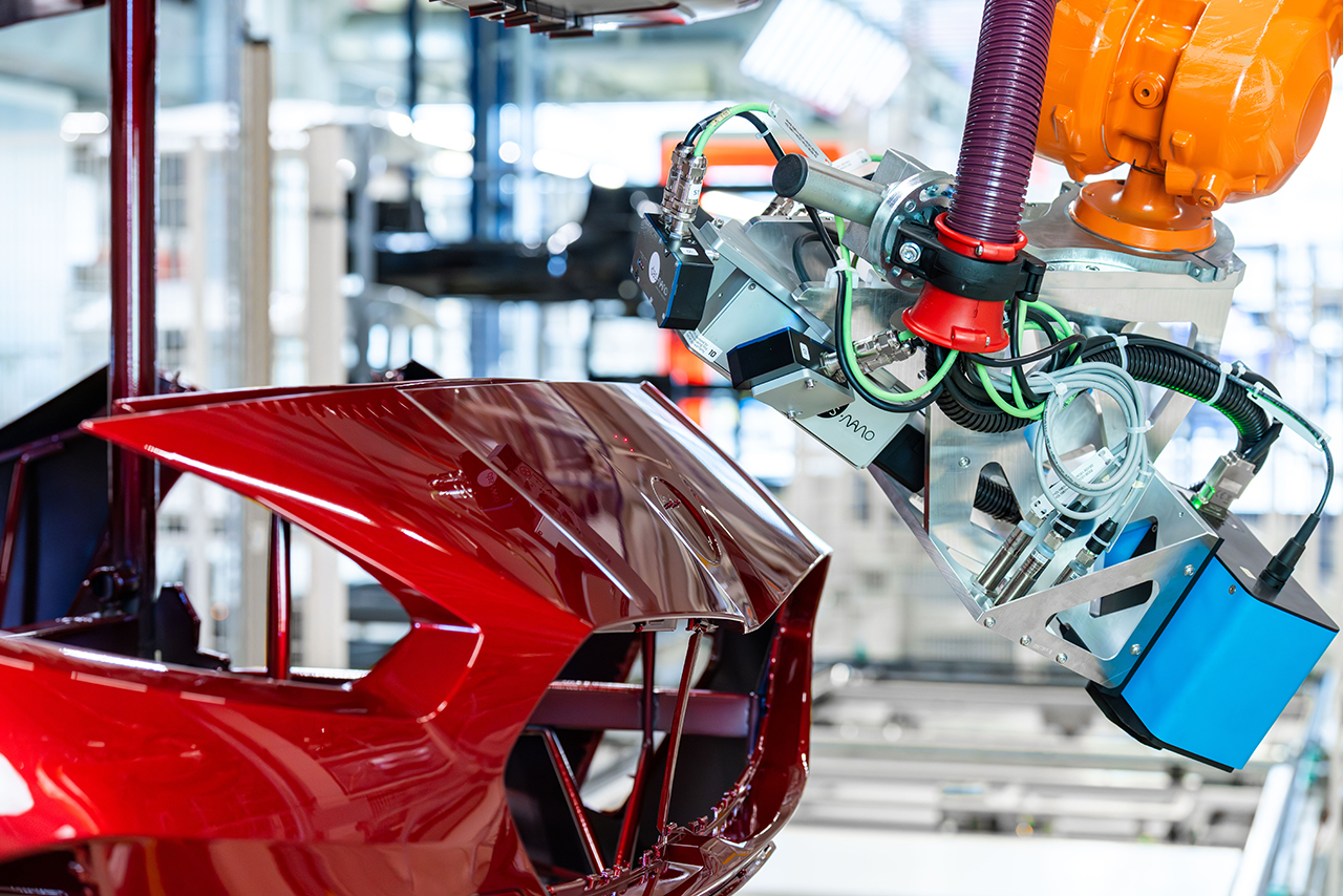 Terahertz-based measurement system at BMW Plant Leipzig