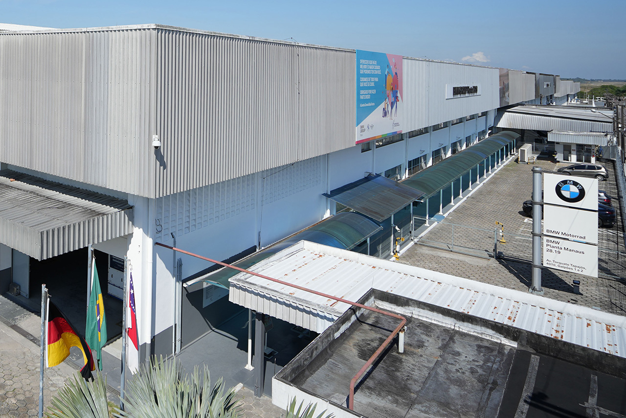 BMW Group Plant Manaus from a birdsview.