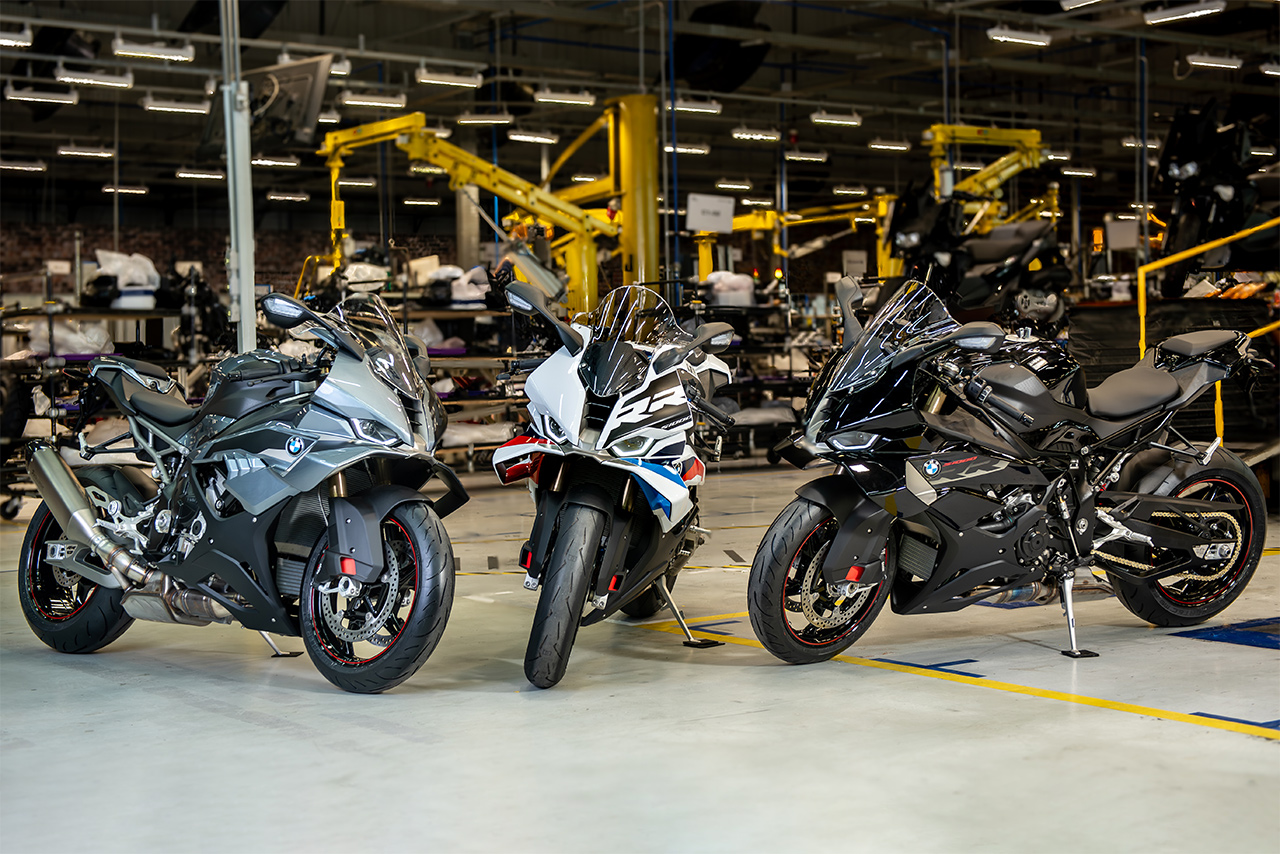 BMW S 1000 RR na fábrica de Manaus
