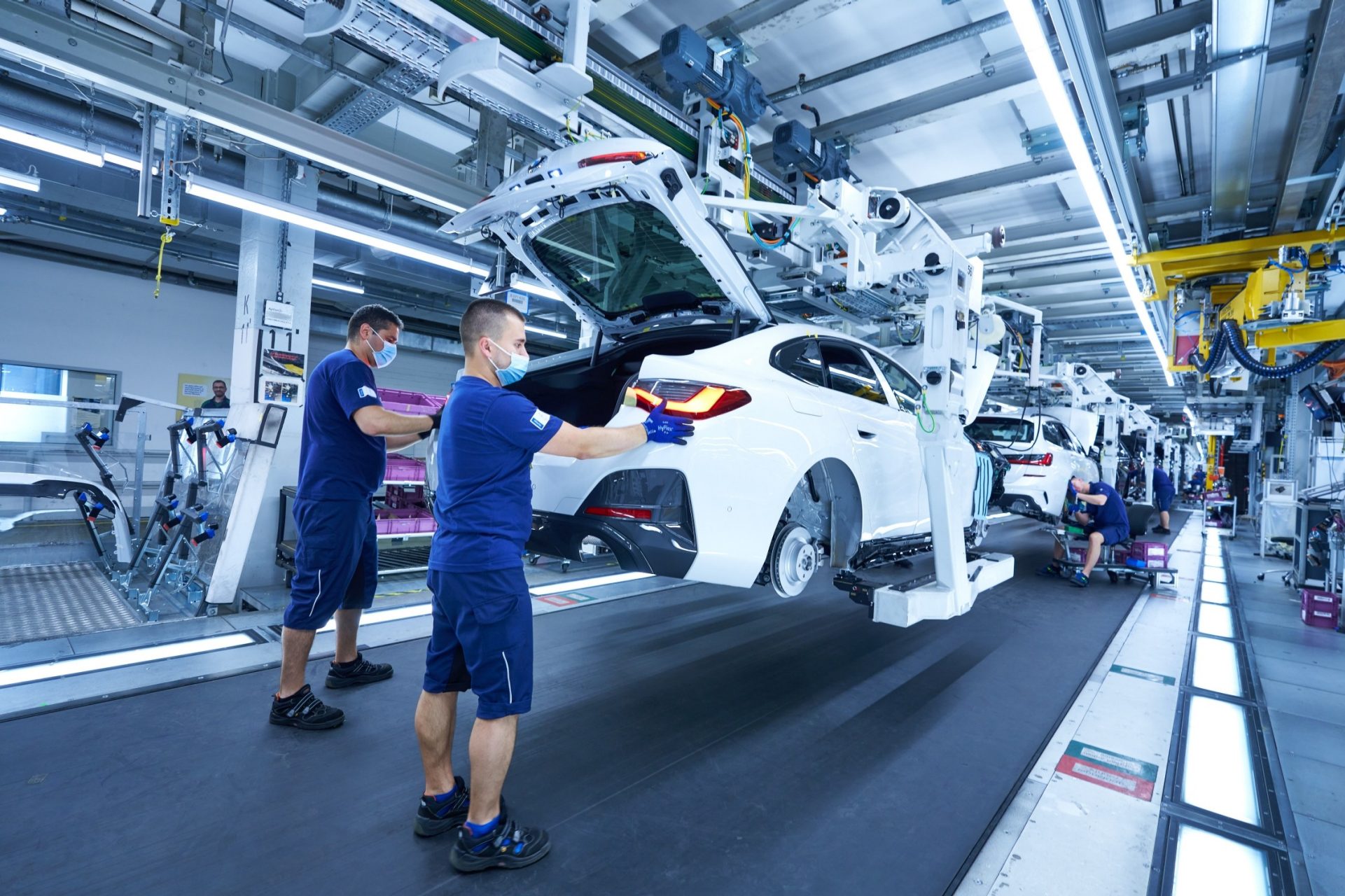 Produktionsstart des neuen BMW 4er Gran Coupé im BMW Group Werk München