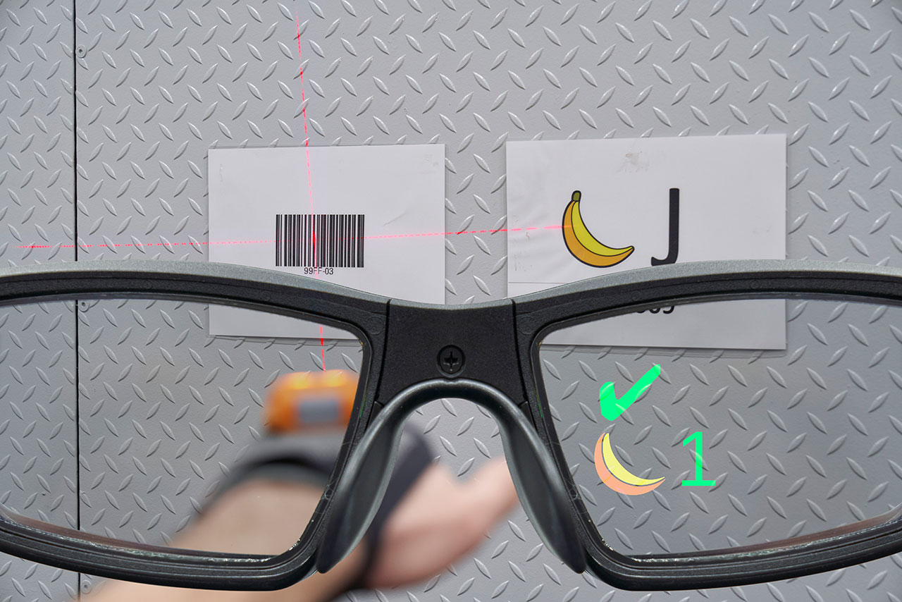 SmartGlasses in der Produktionslogistik