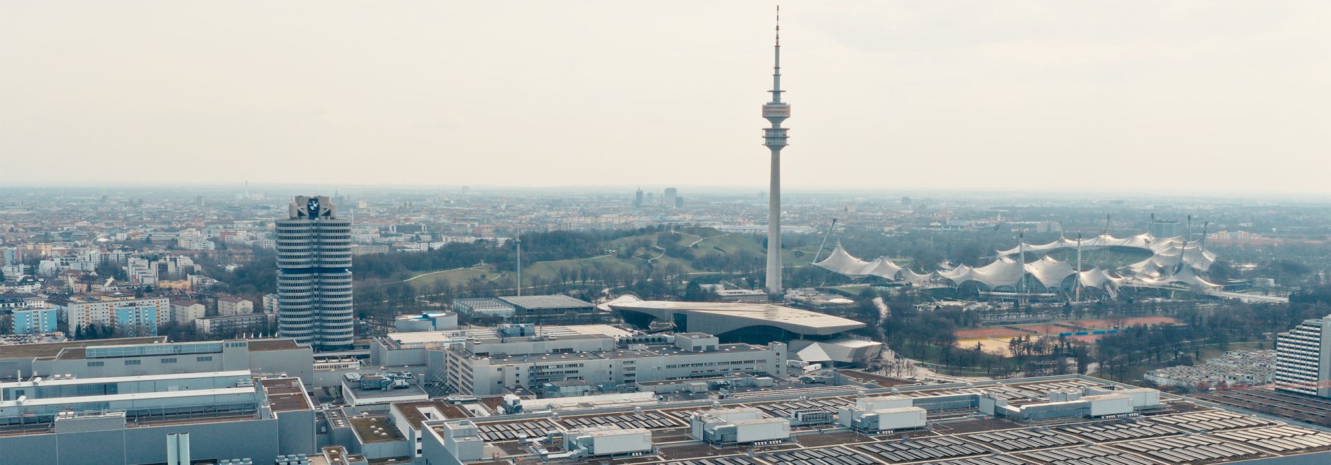 Luftaufnahme BMW Werk München
