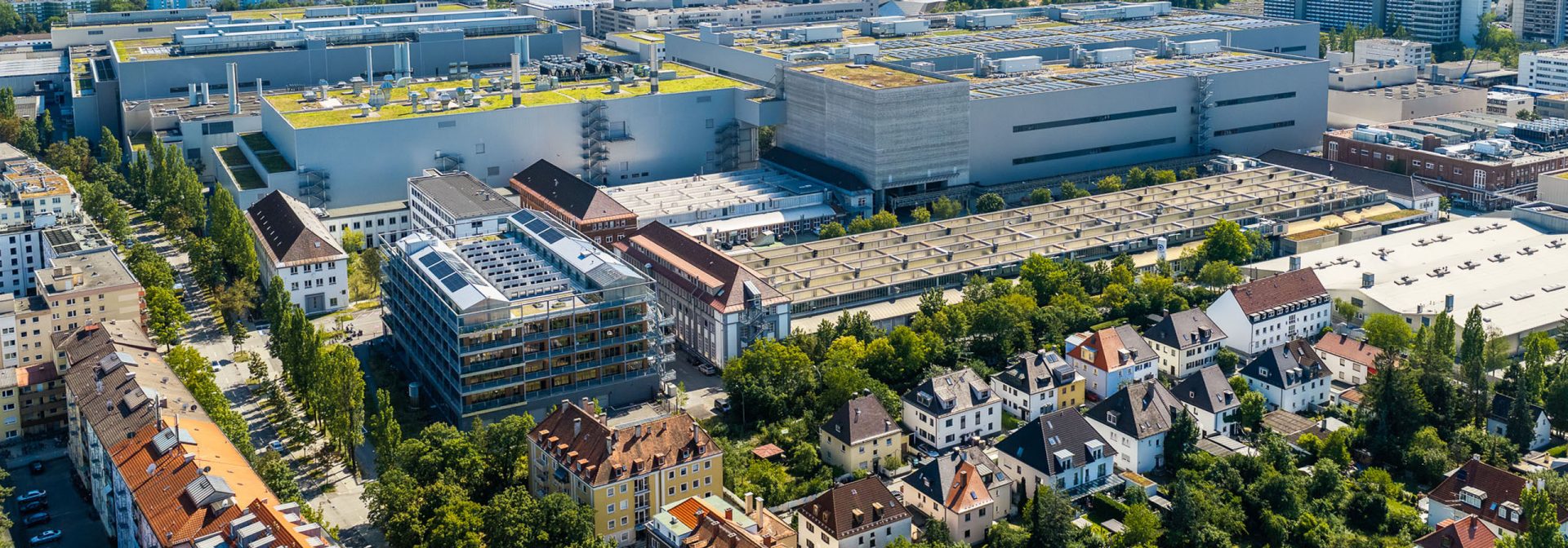 Luftaufnahme BMW Werk München