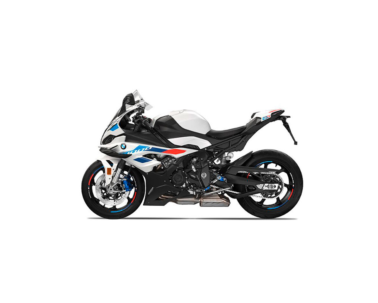 White BMW S 1000 RR