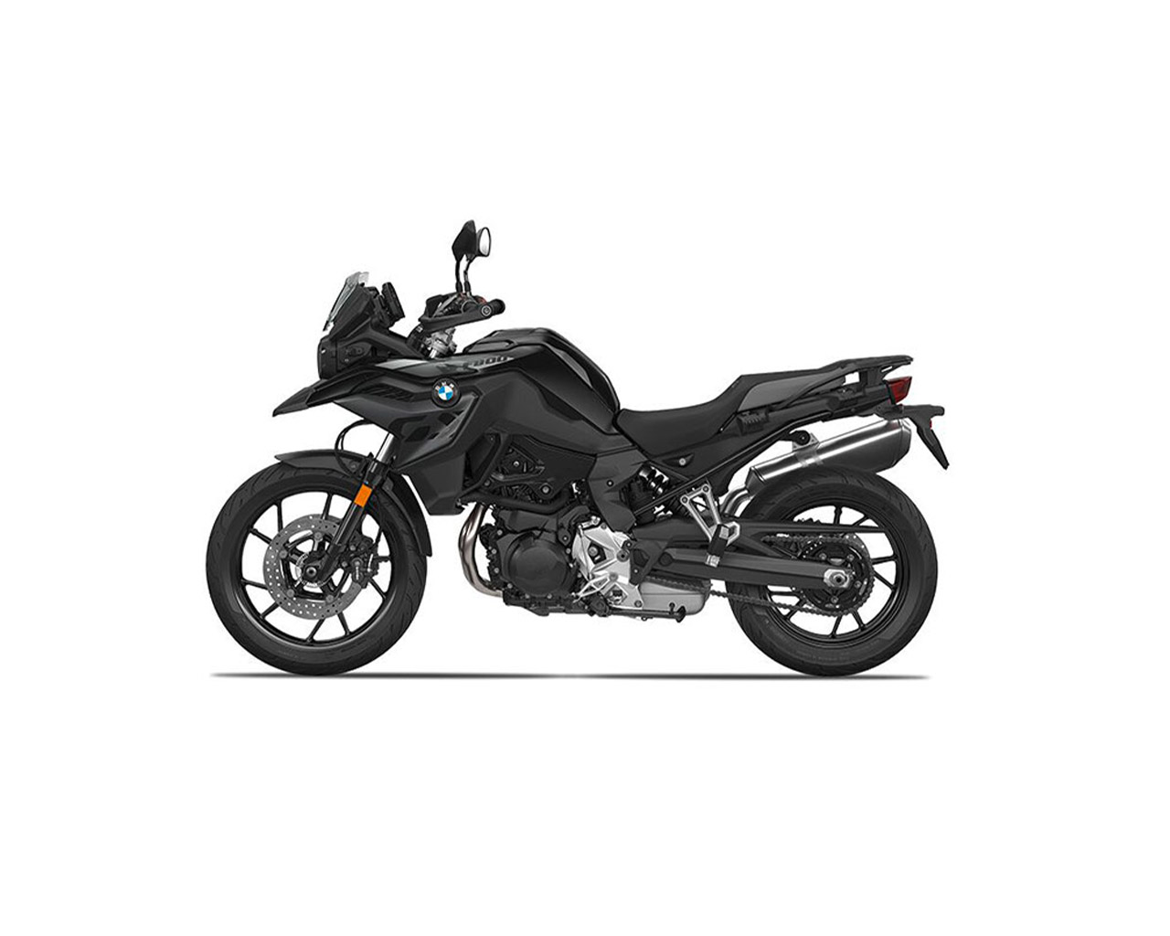 Blue, white and black BMW F 900 R