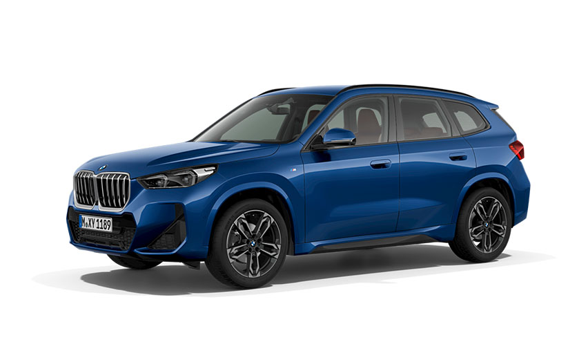 Dark blue BMW X1