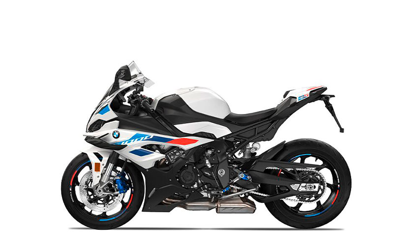 White BMW S 1000 RR