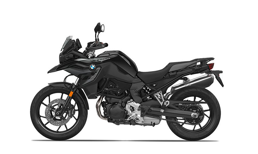 Blue, white and black BMW F 900 R