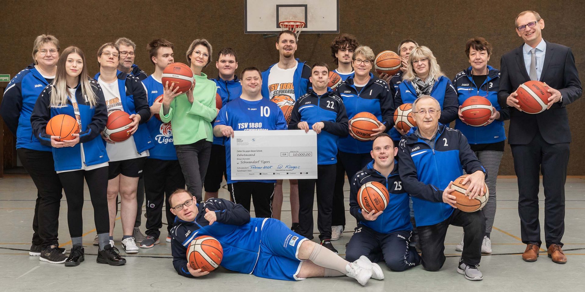 Inklusionsförderung: 10.000 € für die Schwandorf Tigers