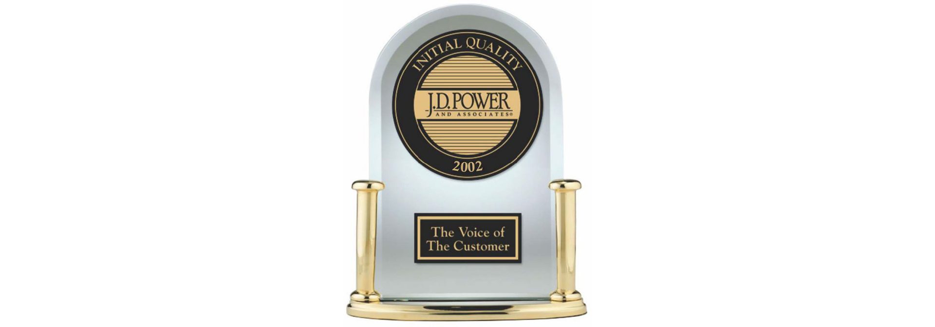  J.D. Power Gold Quality Award