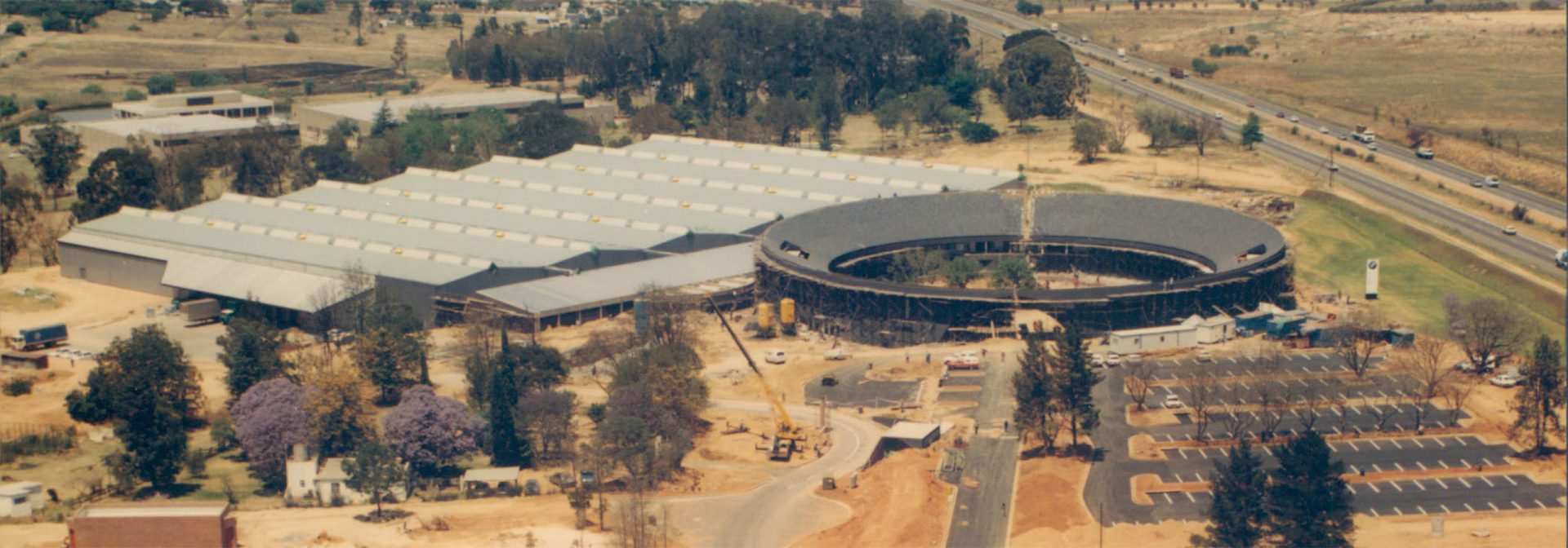  Aerial View of the head office in Midrand