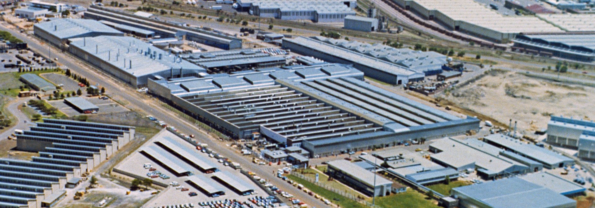  Aerial view of BMW Plant Rosslyn